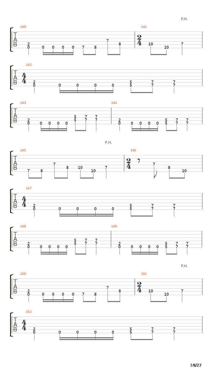 Explicit Repugnance Of Dying吉他谱