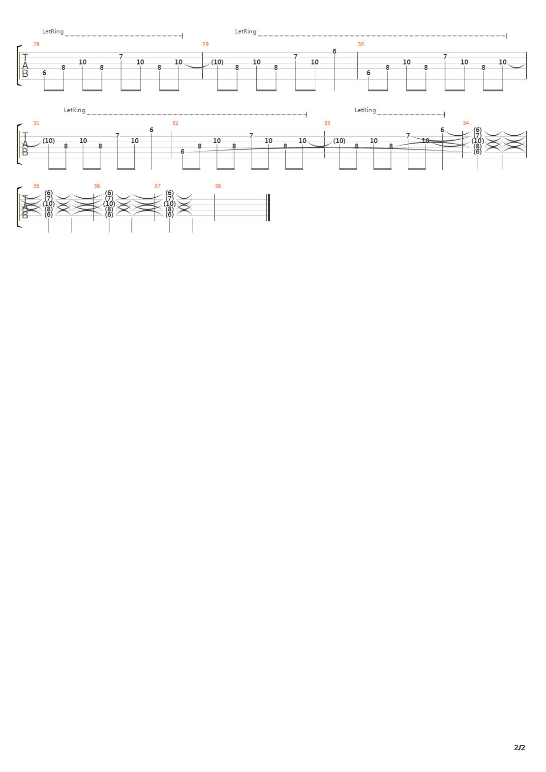 Breather吉他谱