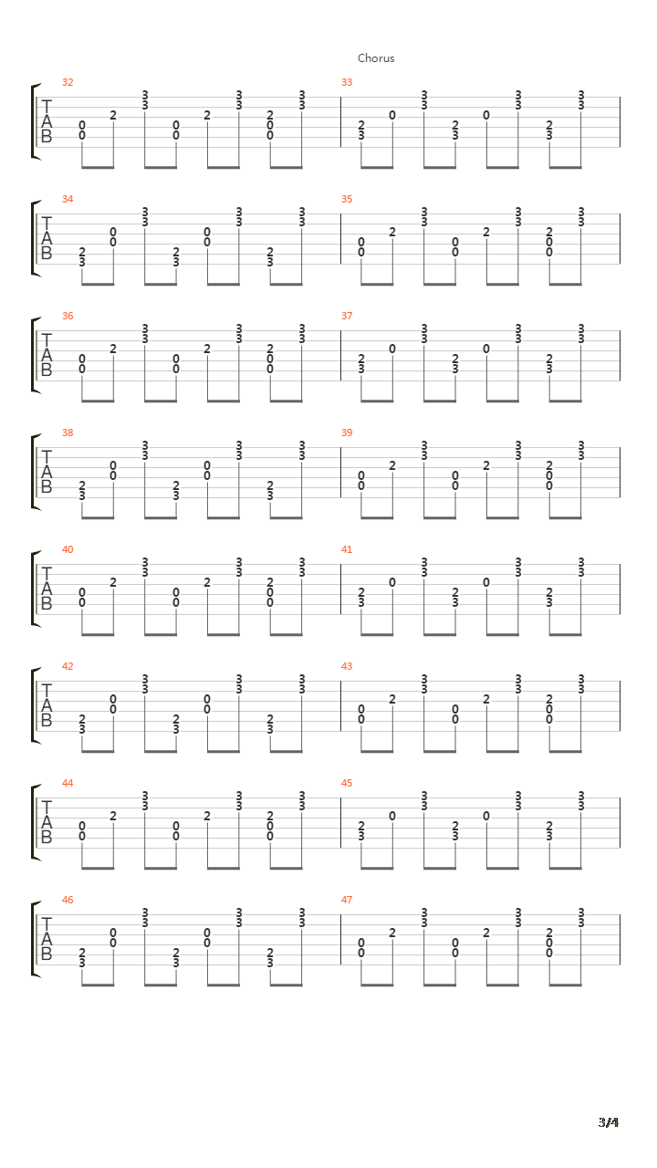 Ashes吉他谱