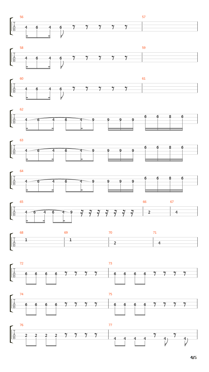 Rock-n-rule吉他谱