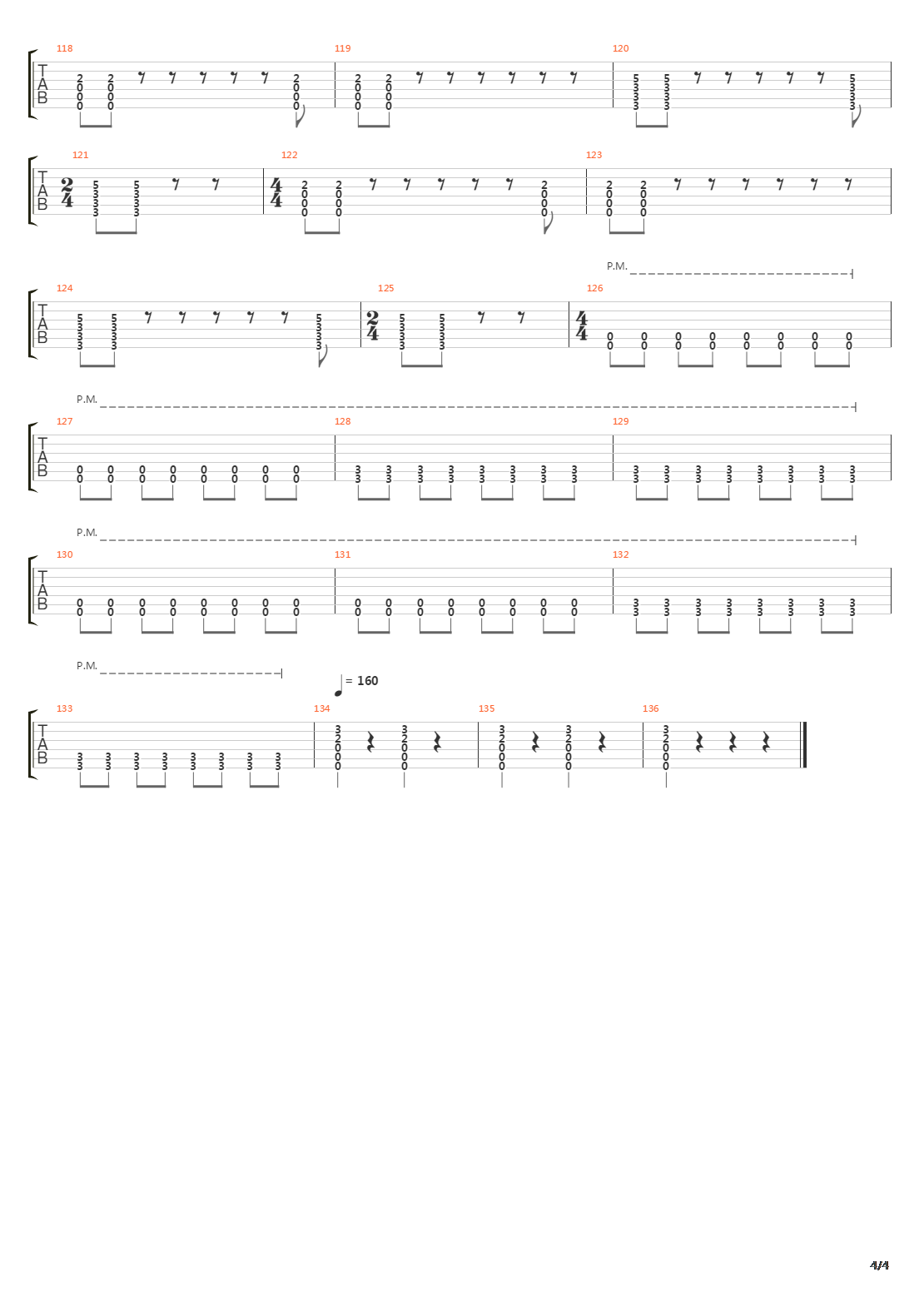 Walls吉他谱