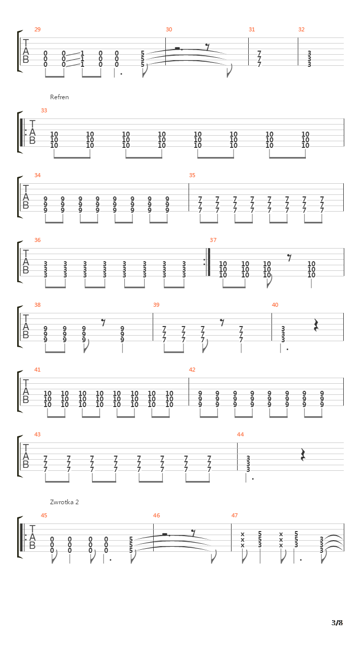 Take On Me吉他谱