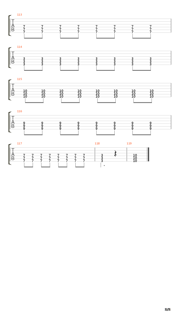 Take On Me吉他谱