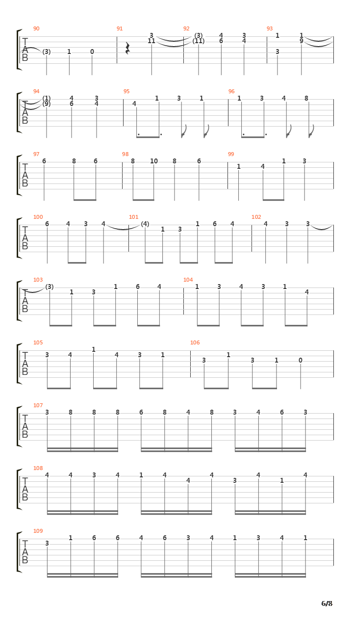 Syringe吉他谱