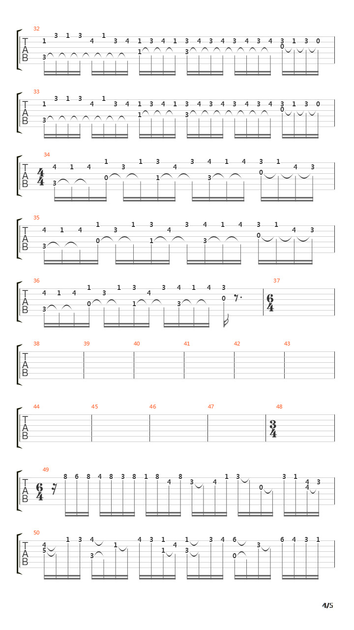 Syringe吉他谱