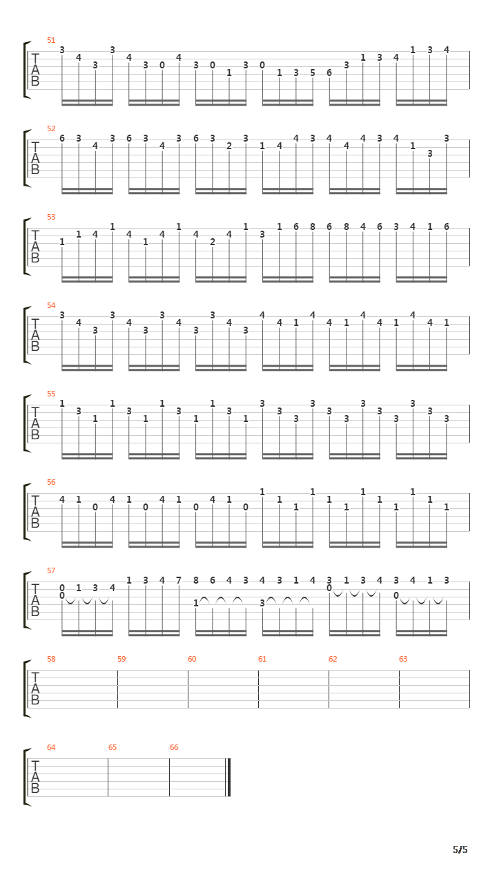Syringe吉他谱