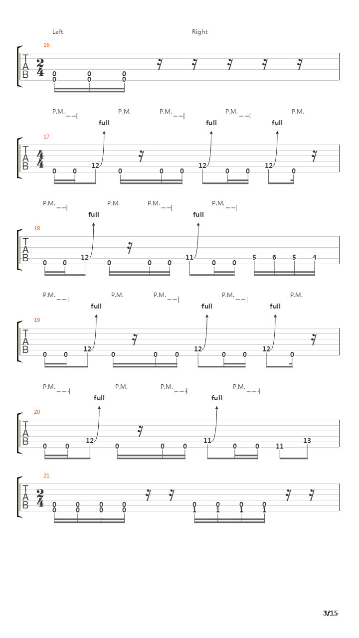 Maelstrom吉他谱