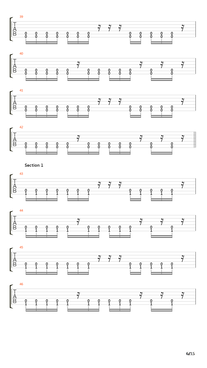 Maelstrom吉他谱