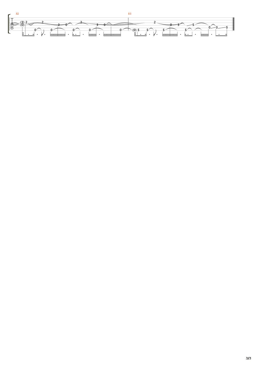 Liberated吉他谱