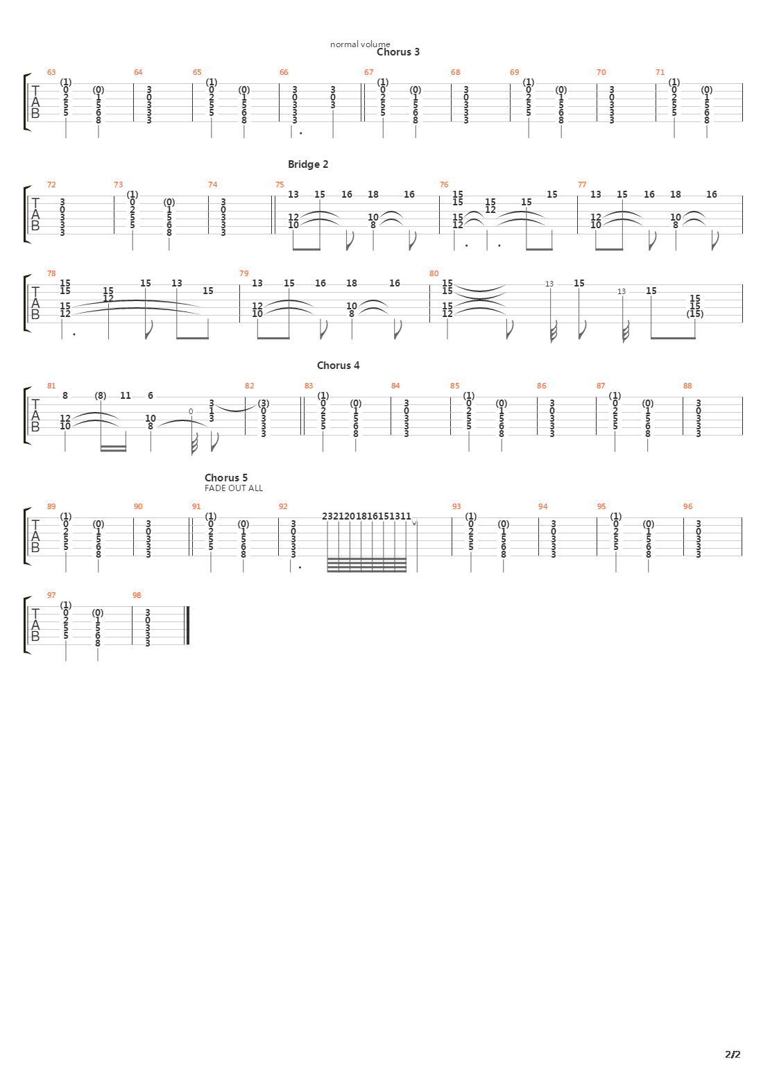 Dont Let Go Love吉他谱