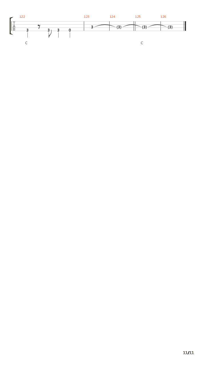 Angka 8吉他谱