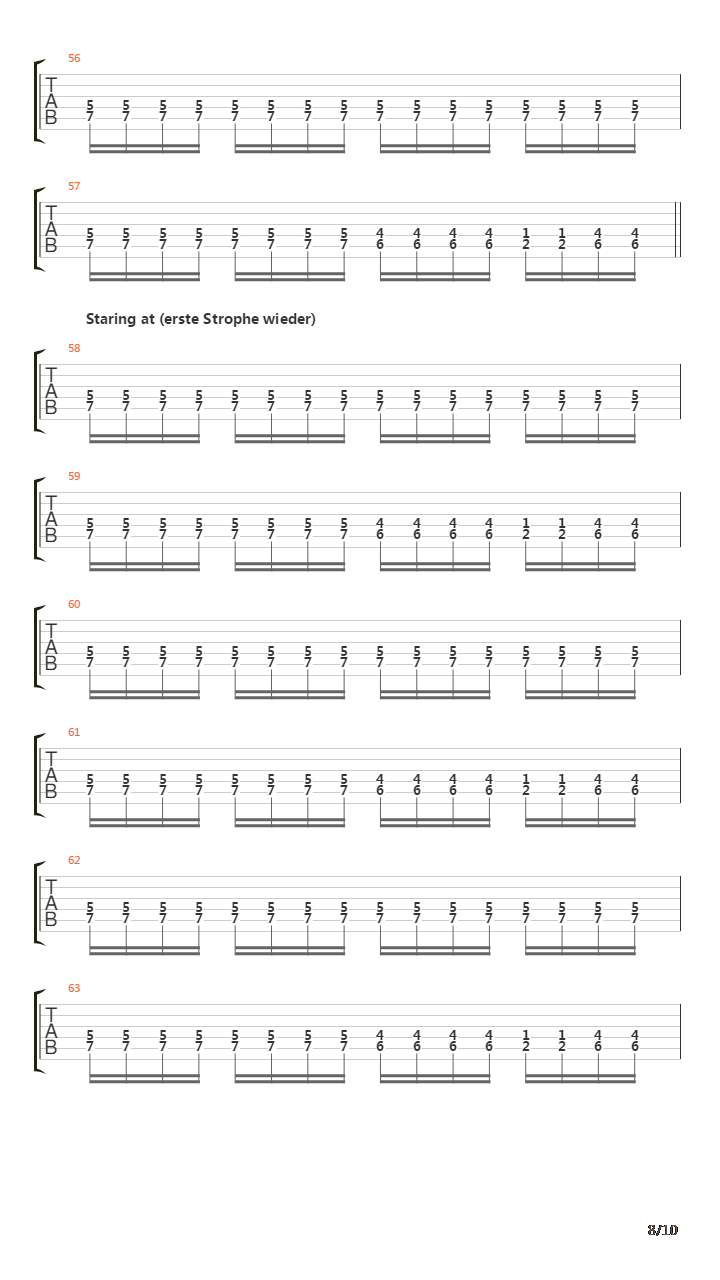 Dominanz吉他谱