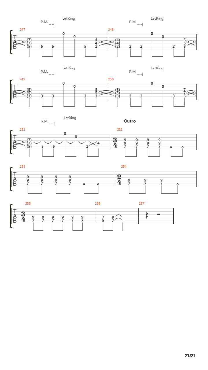 Katana吉他谱
