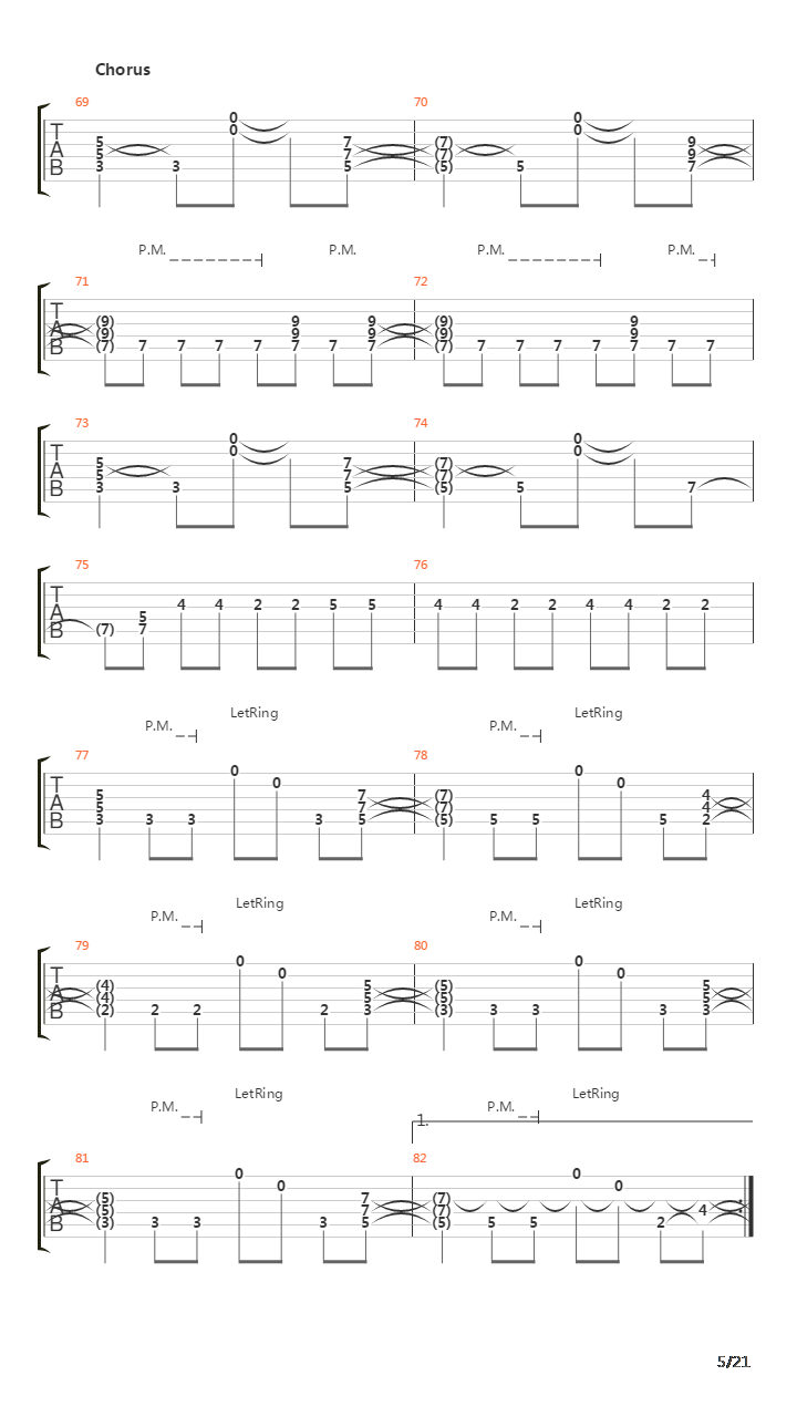 Katana吉他谱