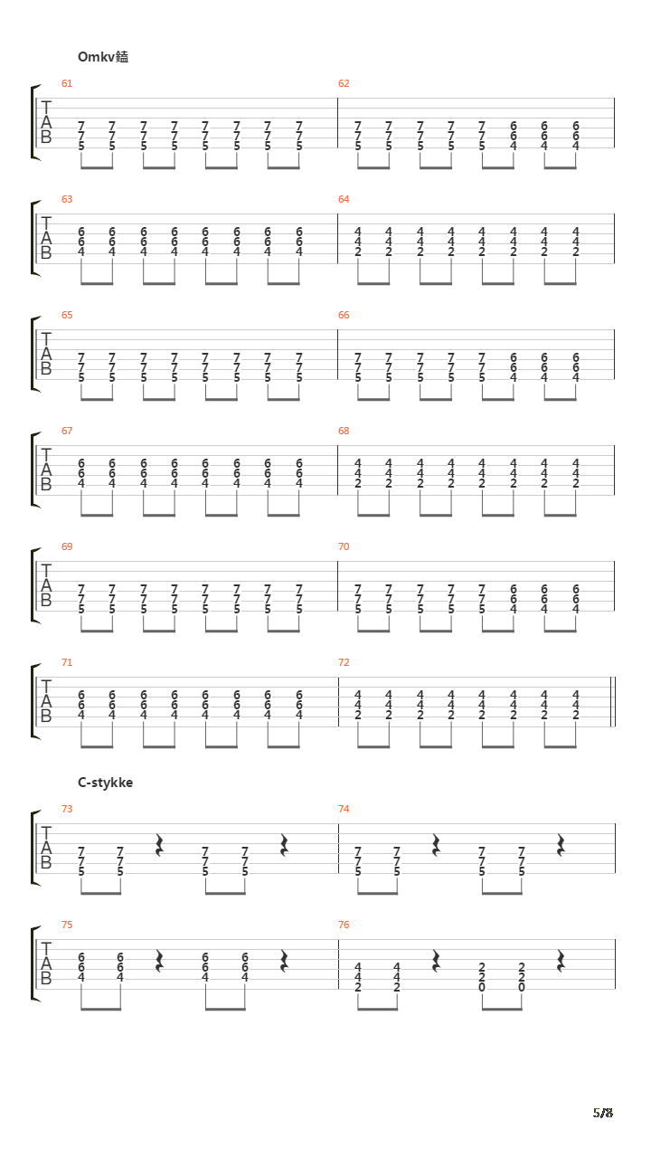 Cities吉他谱