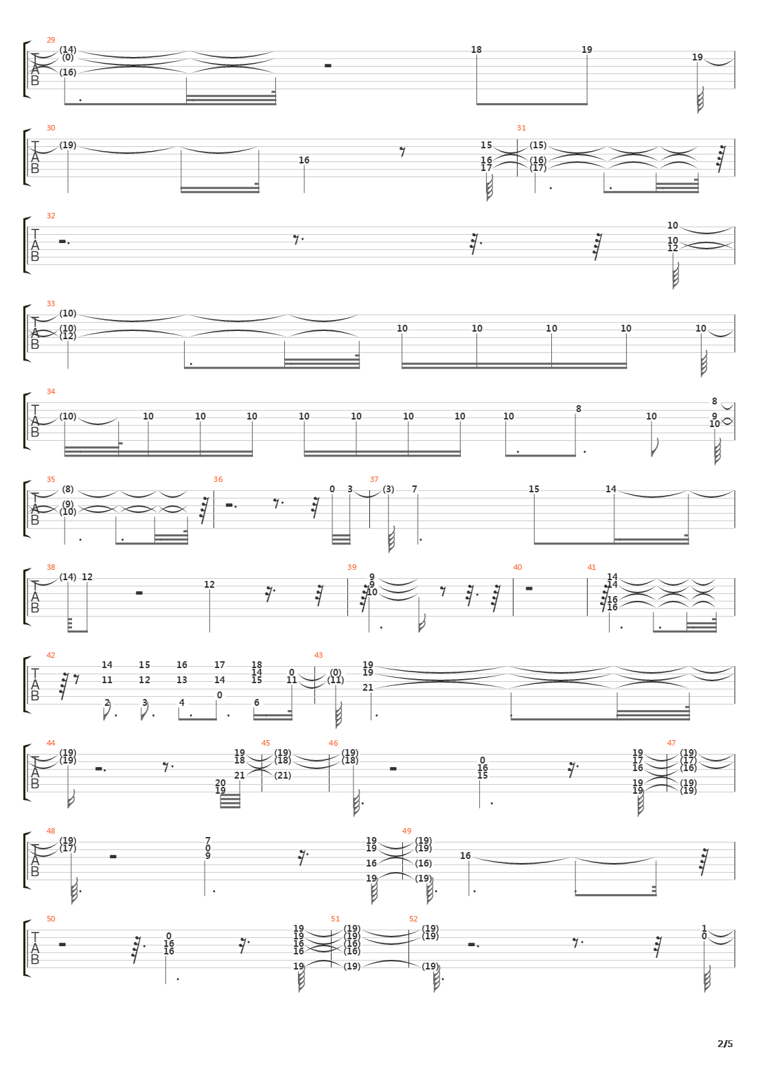 El Extranjero吉他谱