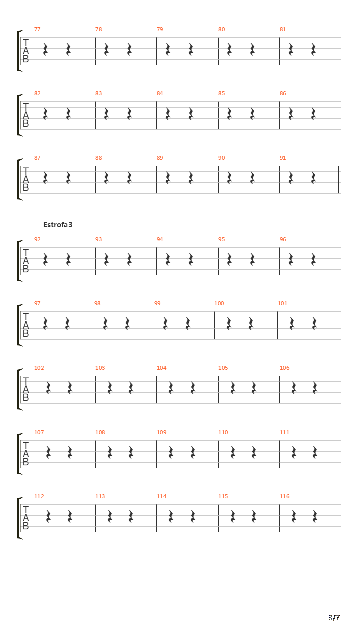 La Seorita Hermafrodita吉他谱