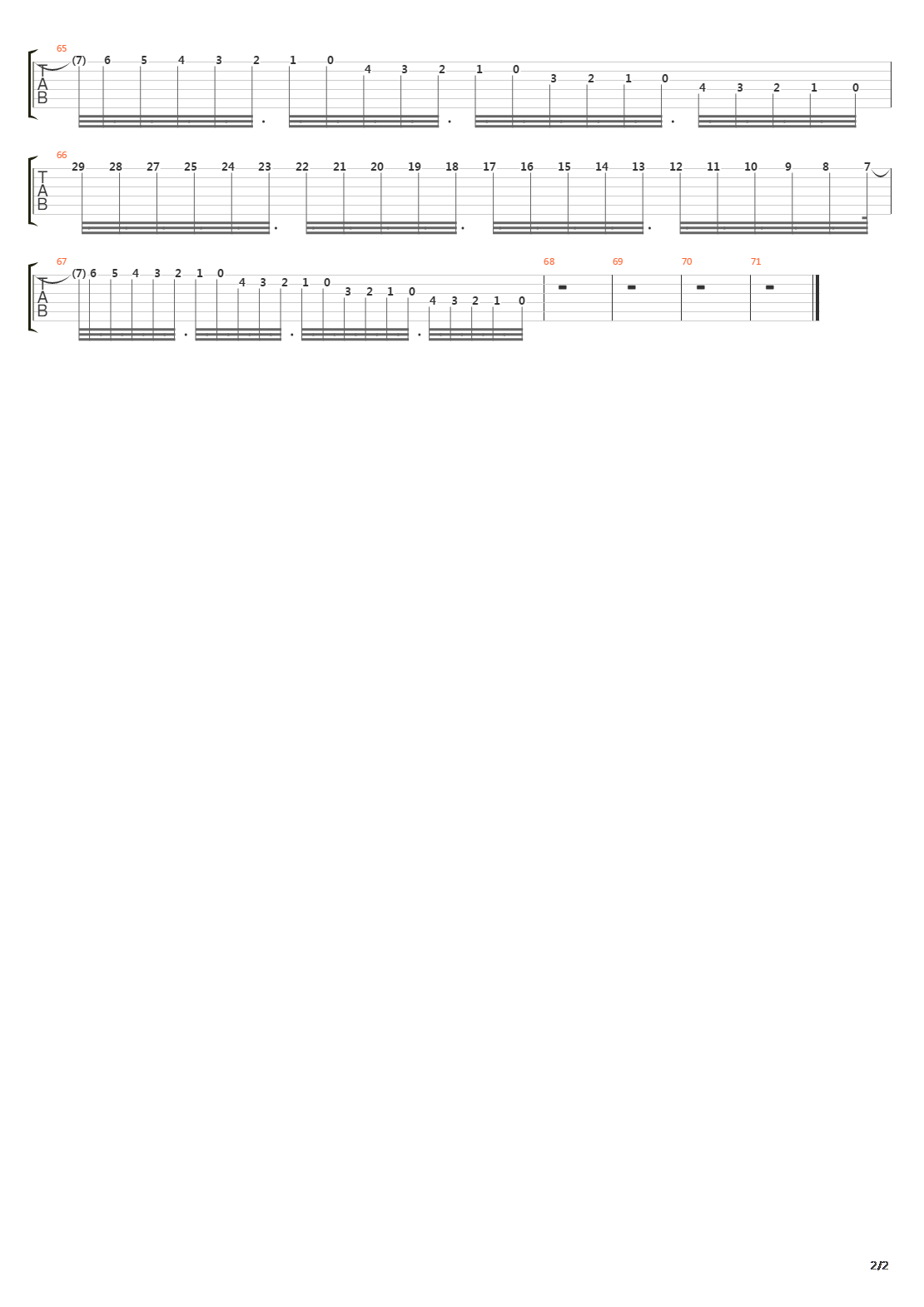 Si吉他谱