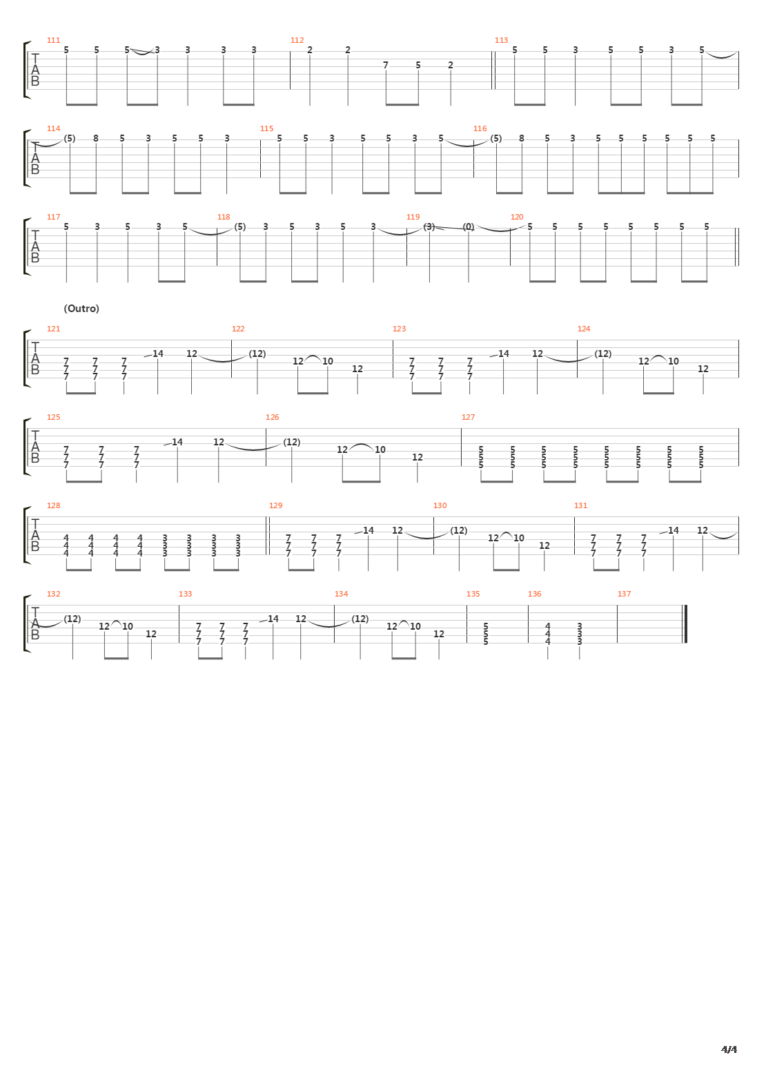 Antwerpen吉他谱