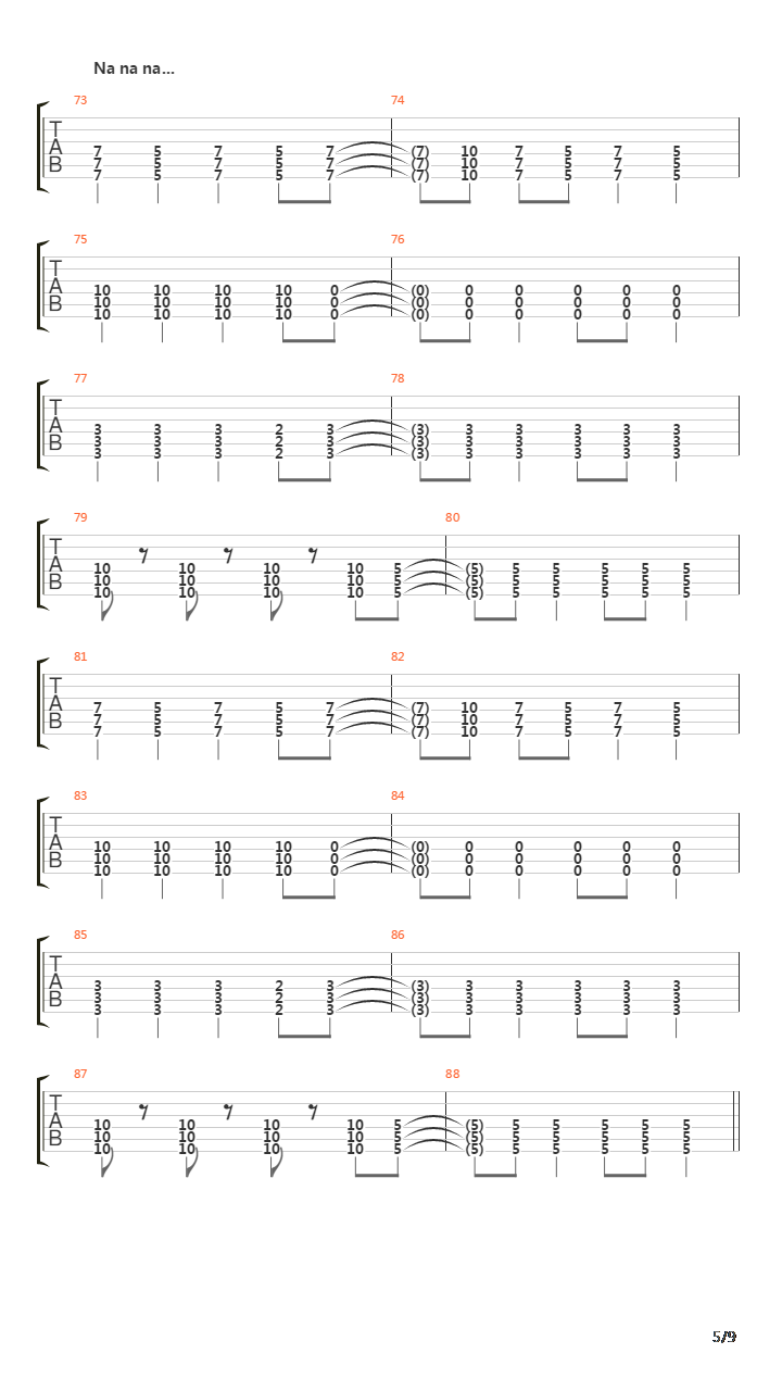Antwerpen吉他谱