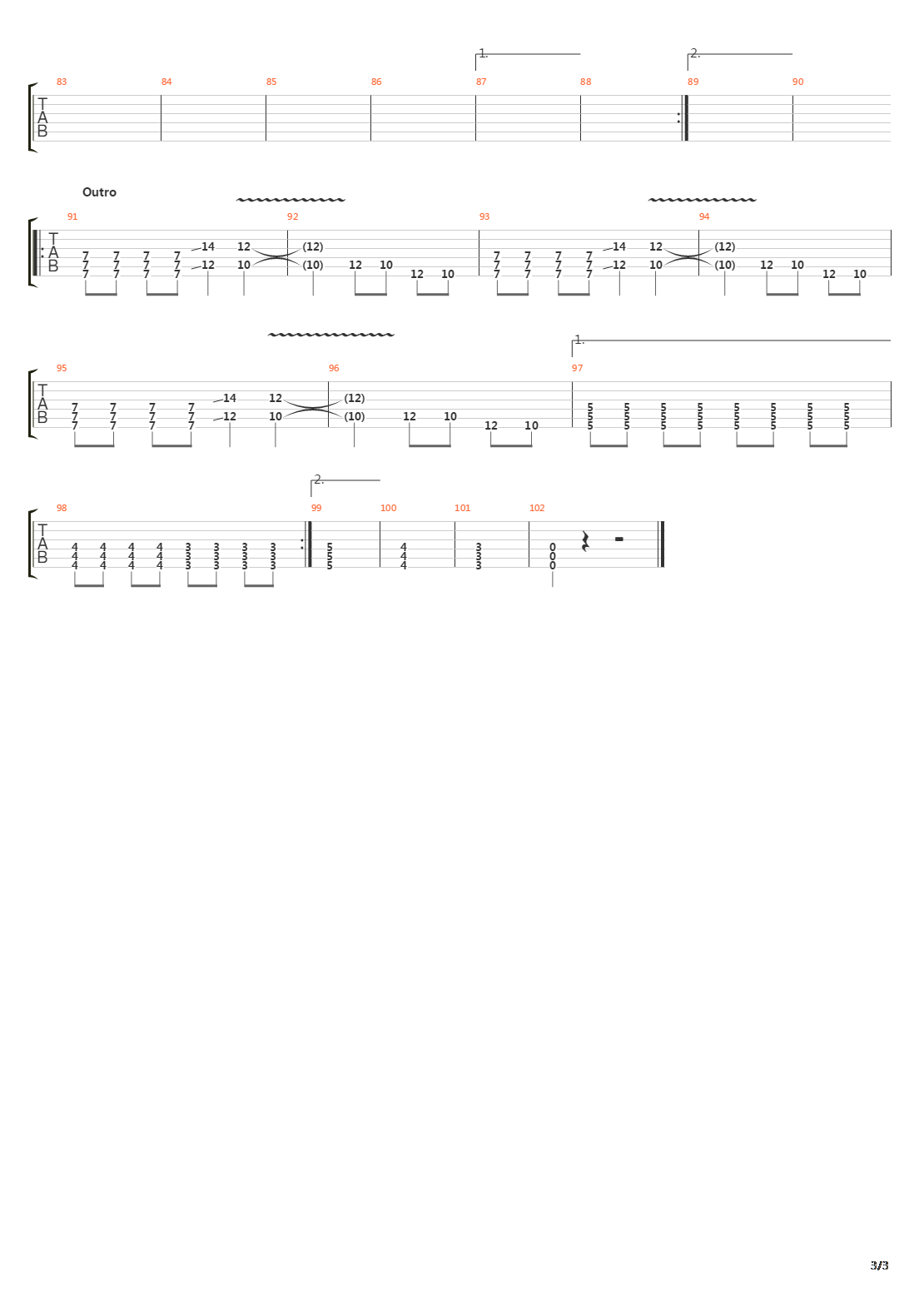 Antwerpen吉他谱