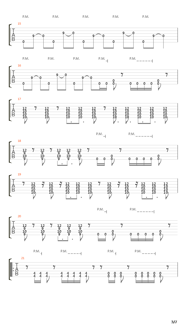 Empty吉他谱