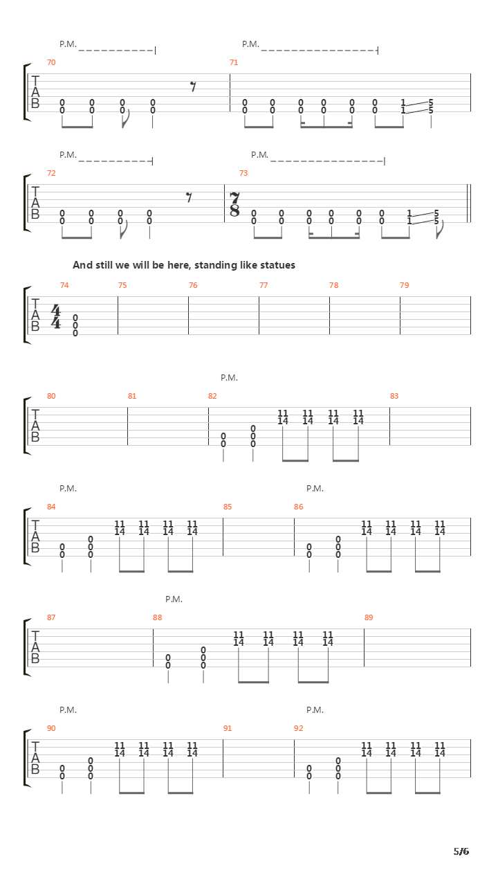 Enter Shikari吉他谱