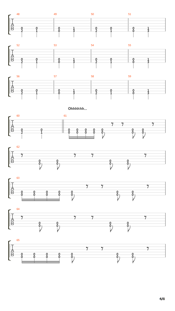 Feast吉他谱