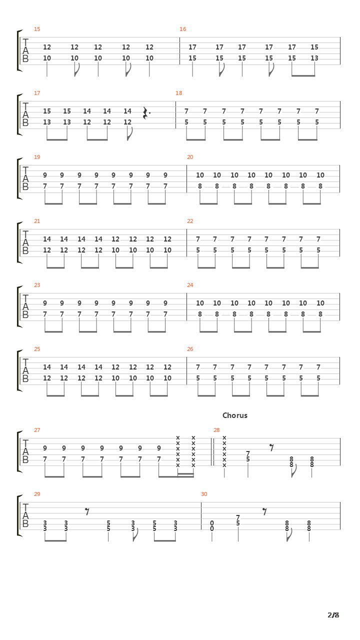 Labyrinth吉他谱