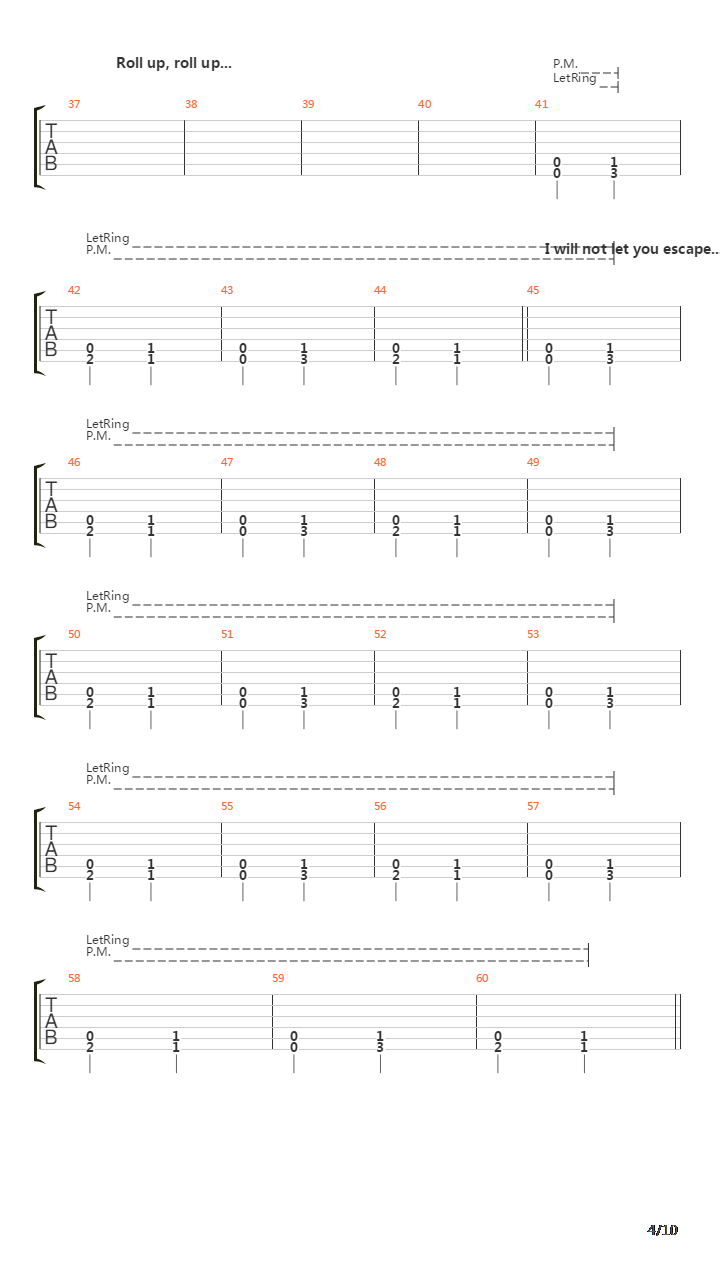 The Feast吉他谱