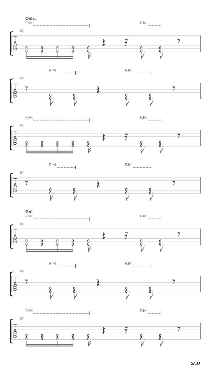 The Feast吉他谱