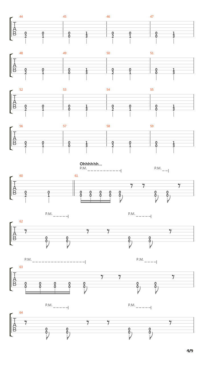 The Feast吉他谱