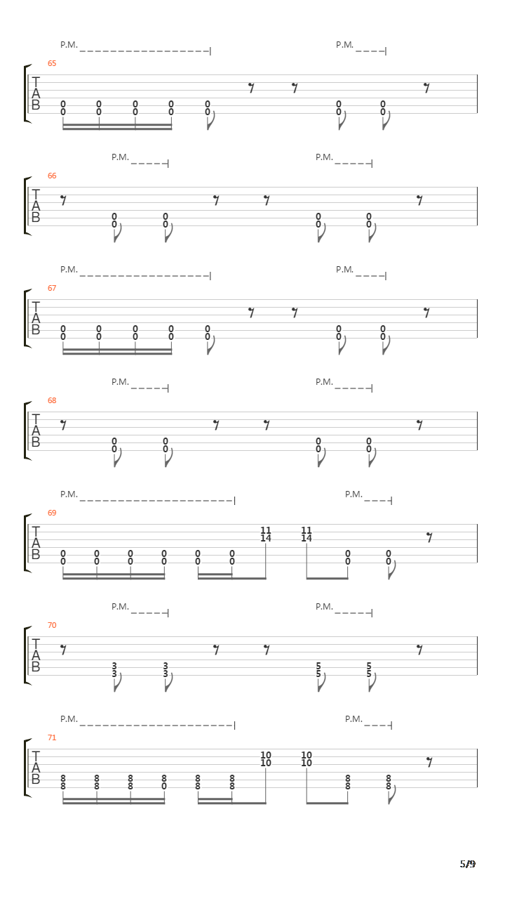 The Feast吉他谱