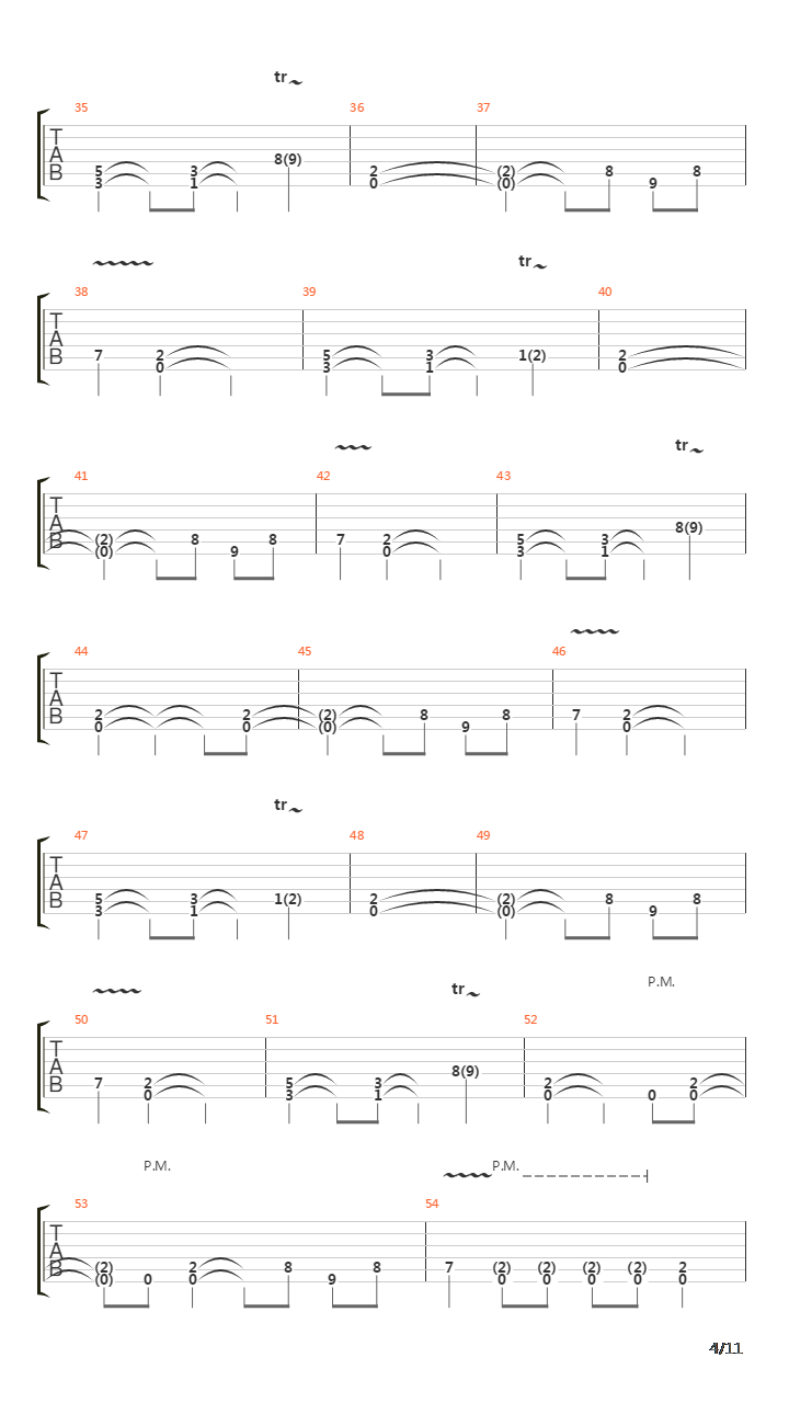 Left Hand Path吉他谱