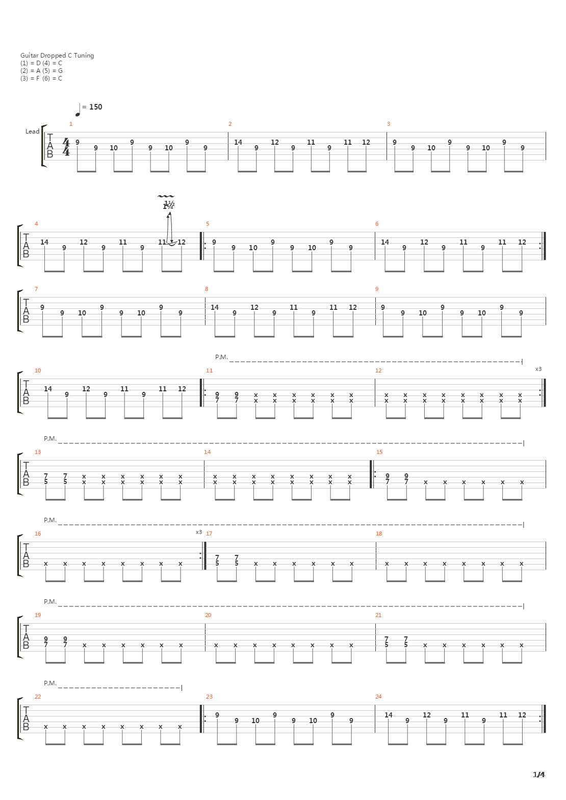 Surrender吉他谱