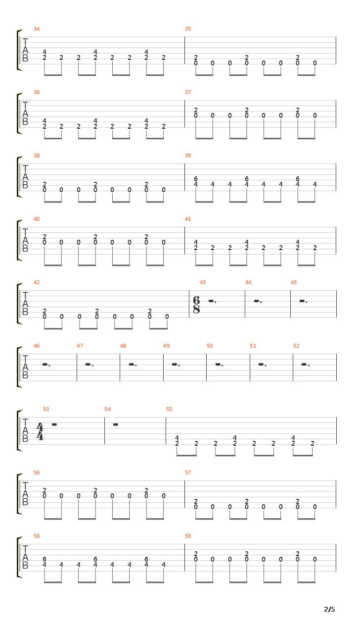 Epilogue吉他谱