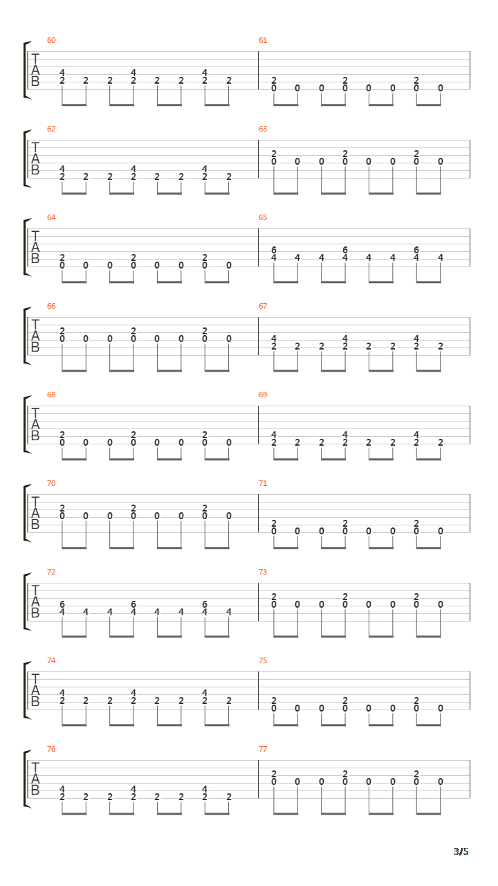 Epilogue吉他谱