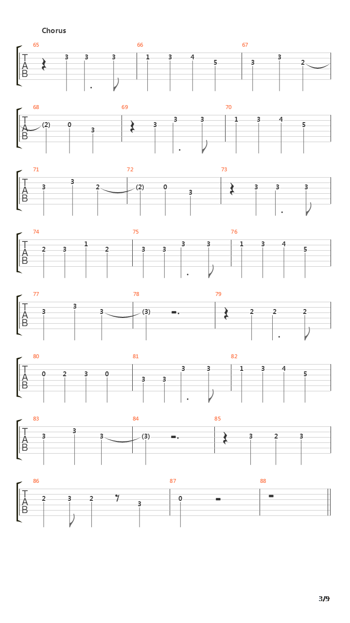 Romans O Sleze吉他谱