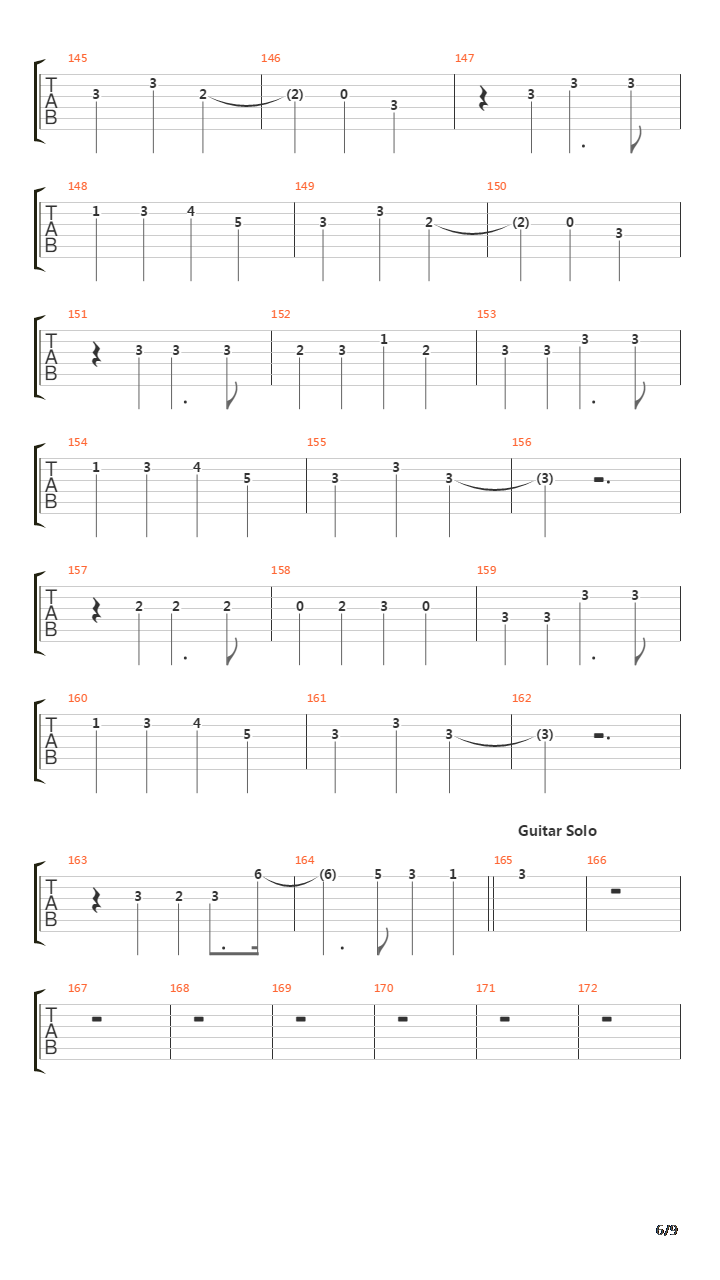 Romans O Sleze吉他谱