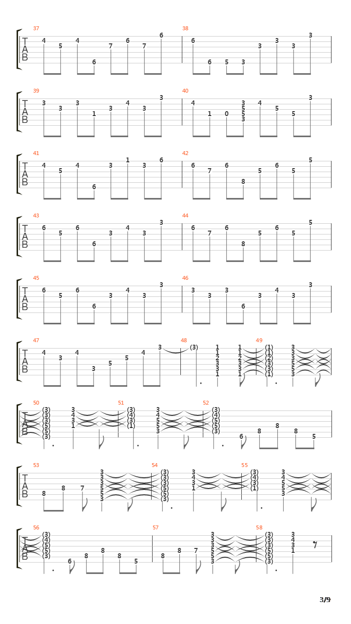 Vsadnik Iz Lda吉他谱