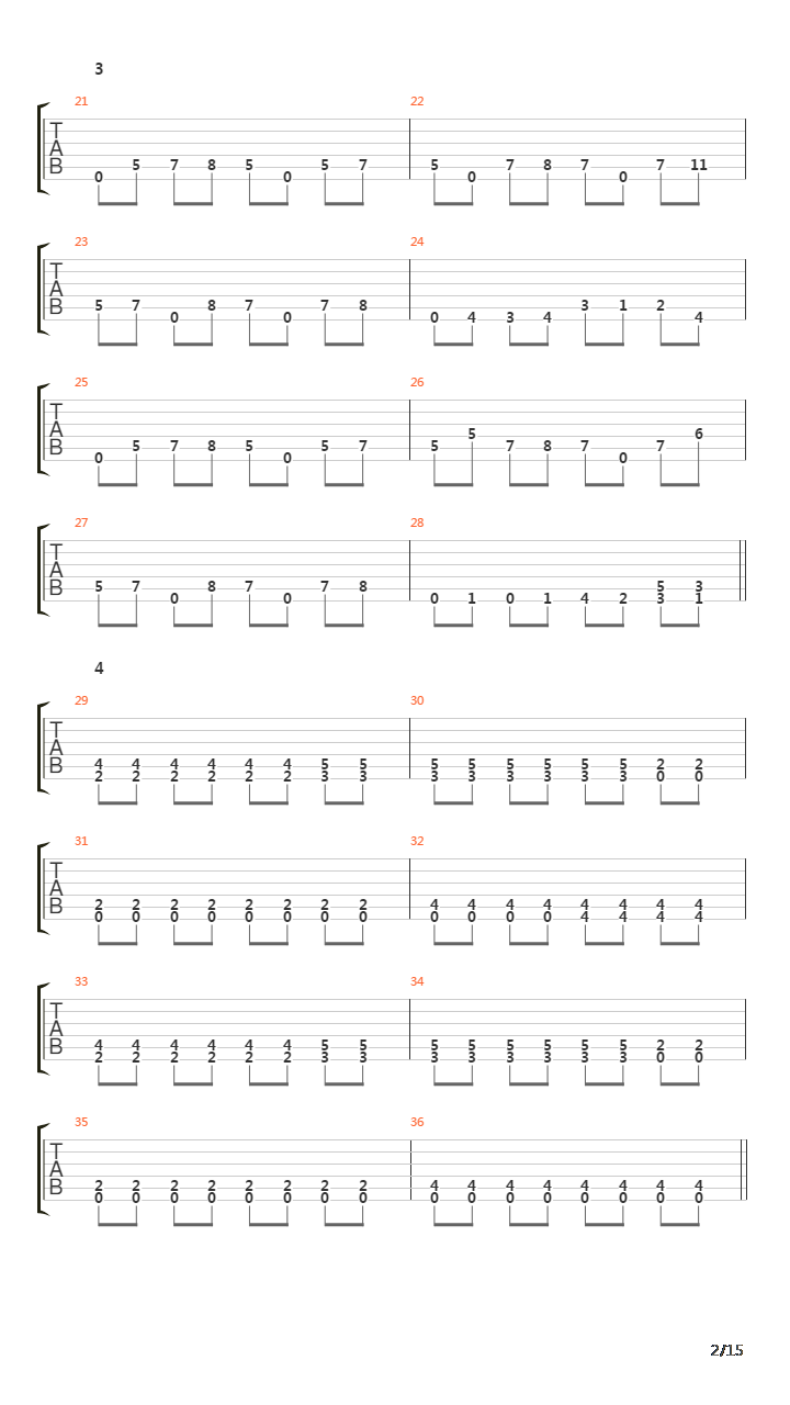 Prehistoric Sun吉他谱