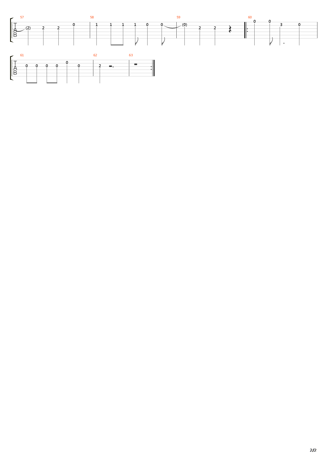 Pimeyden Tango吉他谱