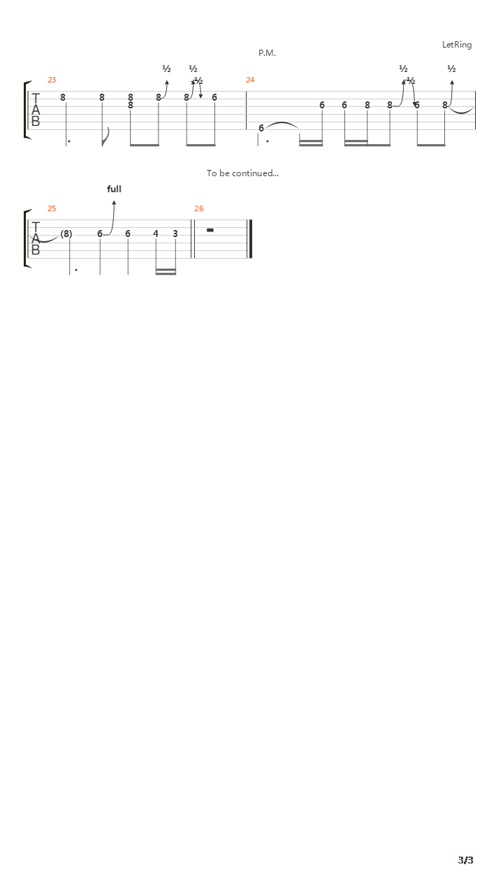 Spolarium吉他谱