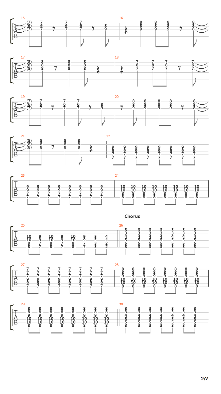 Tikman吉他谱