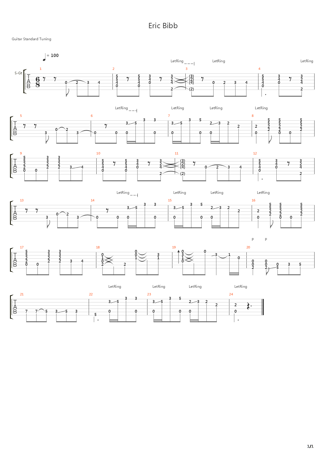 Going Down Slow吉他谱