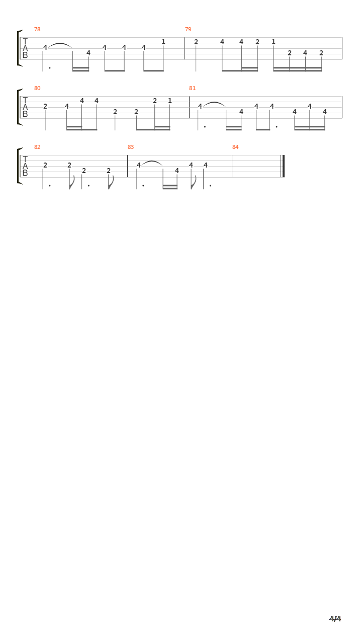 Laurora吉他谱
