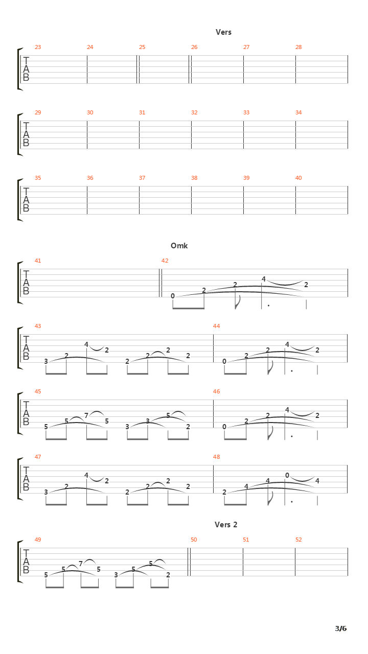 Opium吉他谱