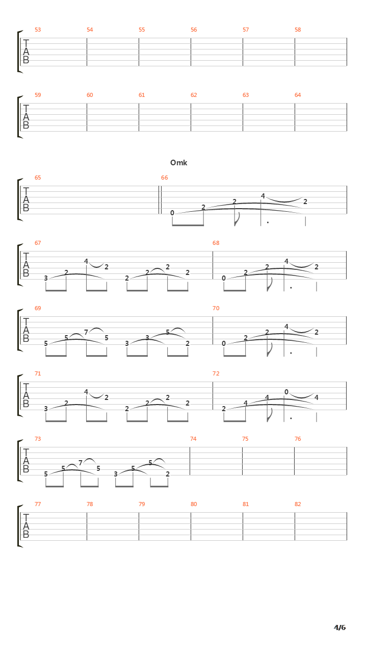 Opium吉他谱