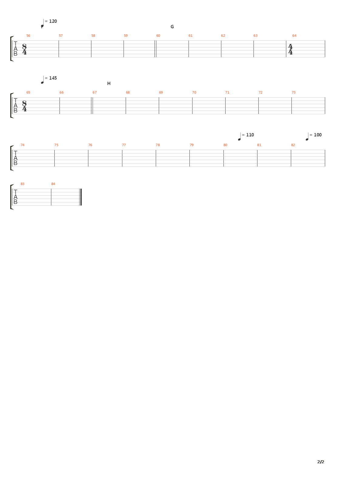 Rutsah吉他谱