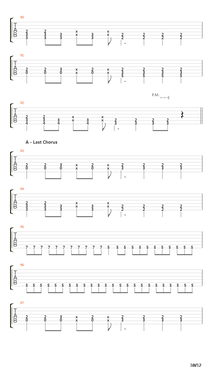 Teratologie吉他谱